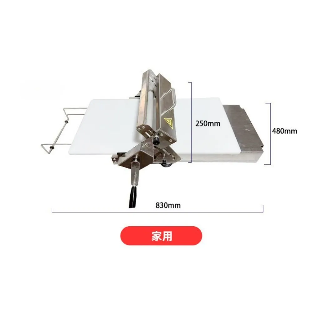 for Hand Crank Shortening Machine Household Small Puff Pastry Maker Desktop Croissant Egg Tart Dough Sheeter Roller Kitchen