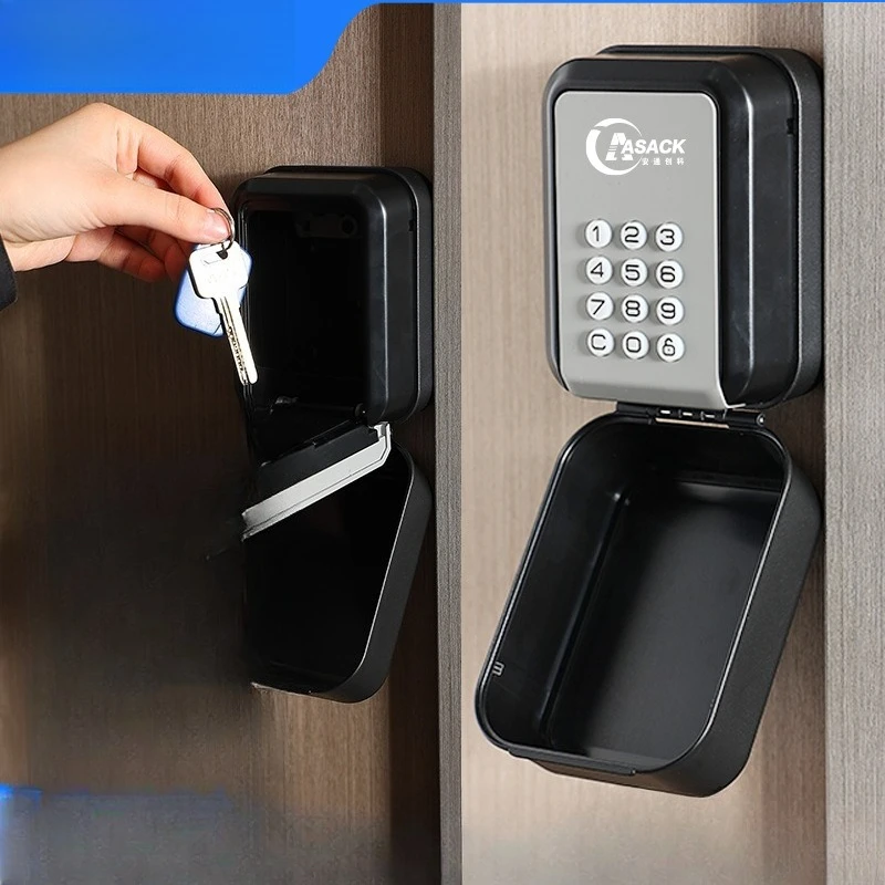 Smart Password Key Box Remote Unlock Bluetooth Waterproof Homestay Outdoor Decoration Door Password Box