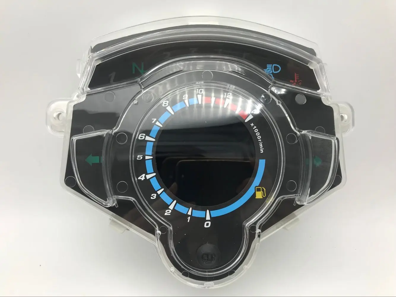 

Factory Hot Selling 7 Color Digital LCD Motorcycle Speedometer for LC135 Electric Bike
