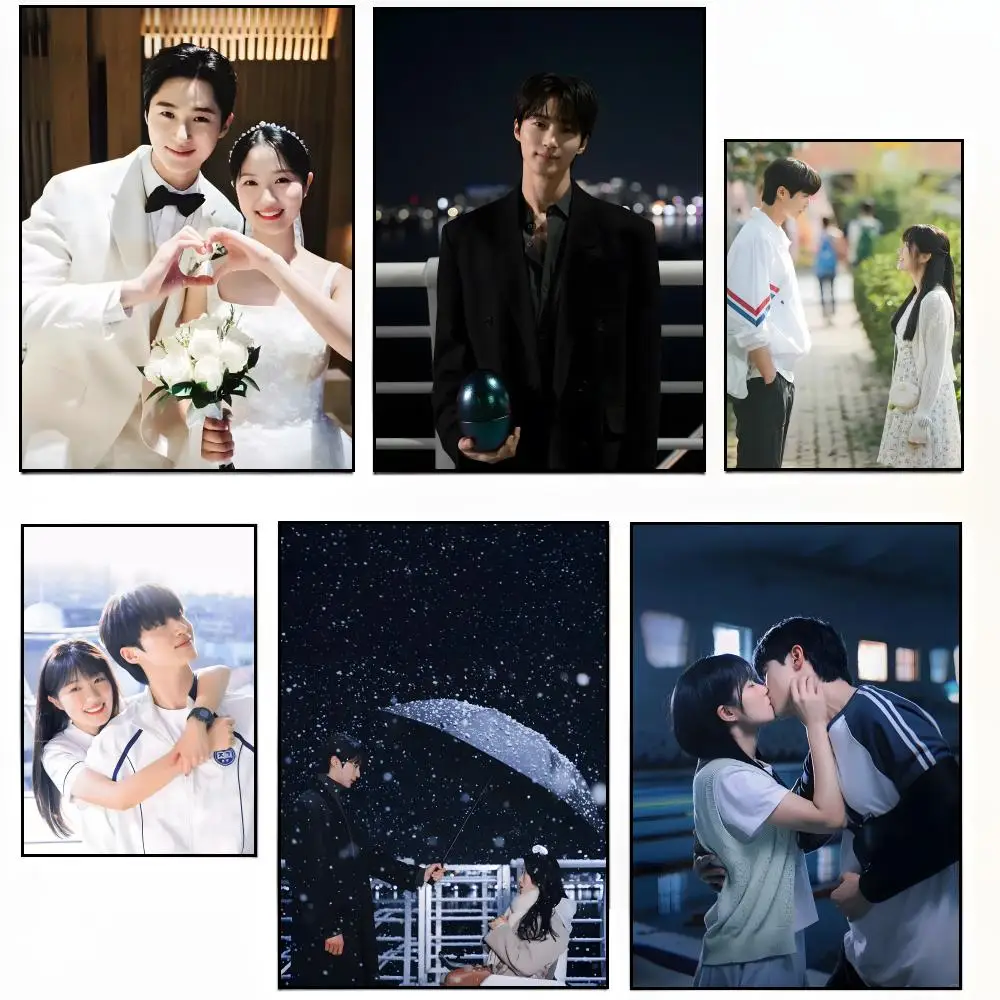 TV Romantic L-Lovely R-Runner Poster Sticky Poster Paper Sticker DIY Room Bar Cafe Wall Decor Gift