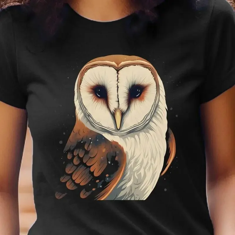 Barn Owl T Shirt Ornithologist Shir
