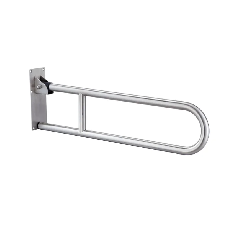 

Modern Design Eco-Friendly Stainless Steel 304 Flip-Up Safety Grab Bar Polished Finish 5-Year Warranty for Bath Tubs Showers