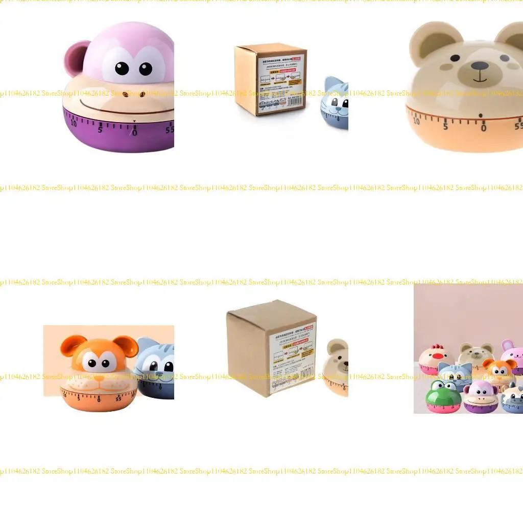 Q2Q4 Temporizador animales Animales Reloj cocina cocina digital Lindo despertador animales animales para y