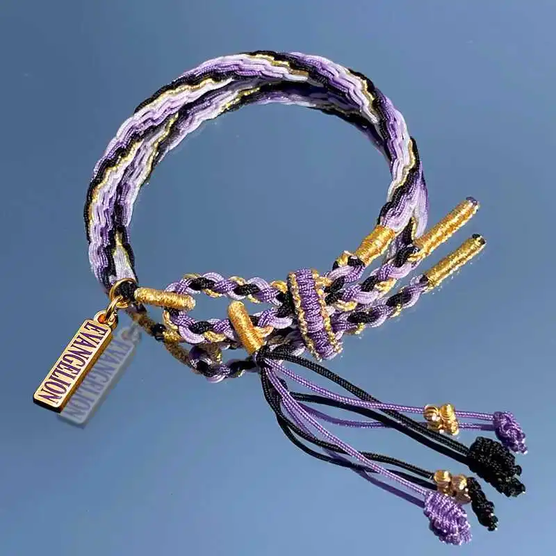 Neon Genesis Evangelion Joint Bracelet Letter EVANGELION Bracelet Peripheral Collection Birthday Gift