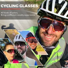 Photochromic cycling sunglasses for men and women #3