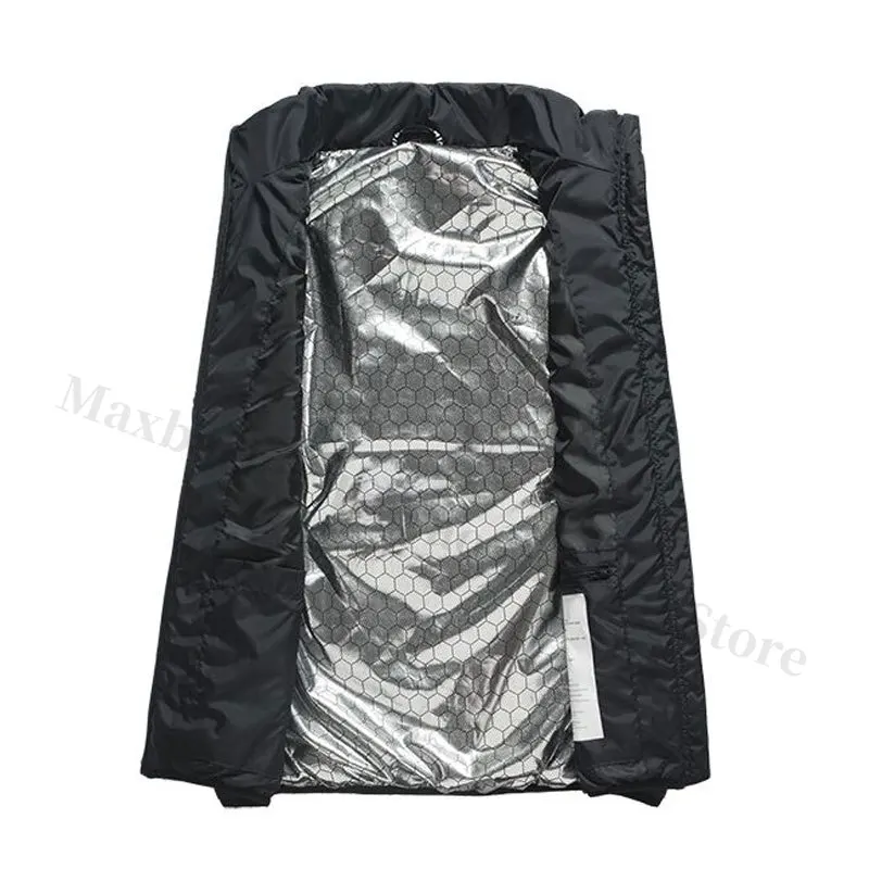4 مناطق سترة ساخنة سترات تسخين كهربائي الرجال النساء ملابس رياضية سترة ساخنة Bodywarmer Usb الداخلية الحرارة سترة Veste للتخييم #3