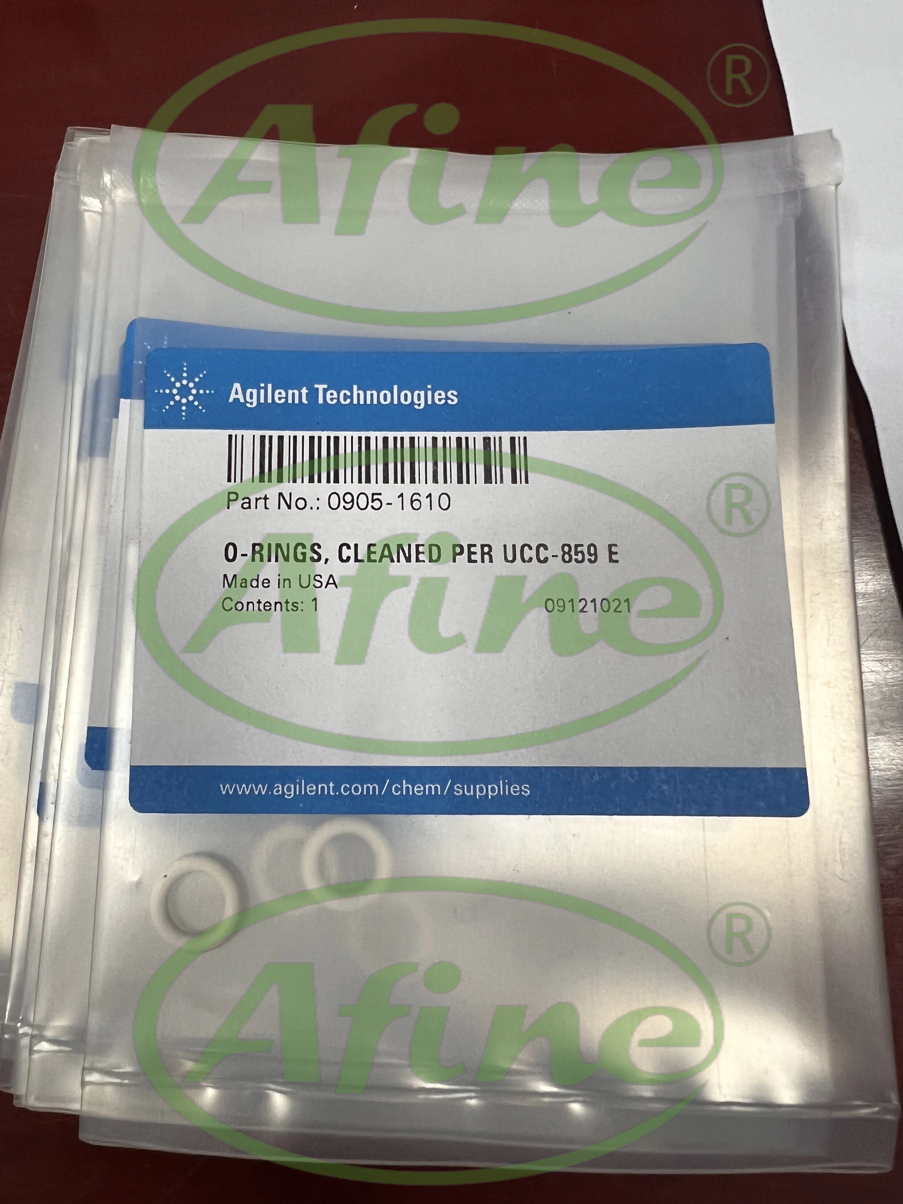 

AFINE Agilent 0905-1610 O-Ring, 2-010, White Perfluoroelastomer