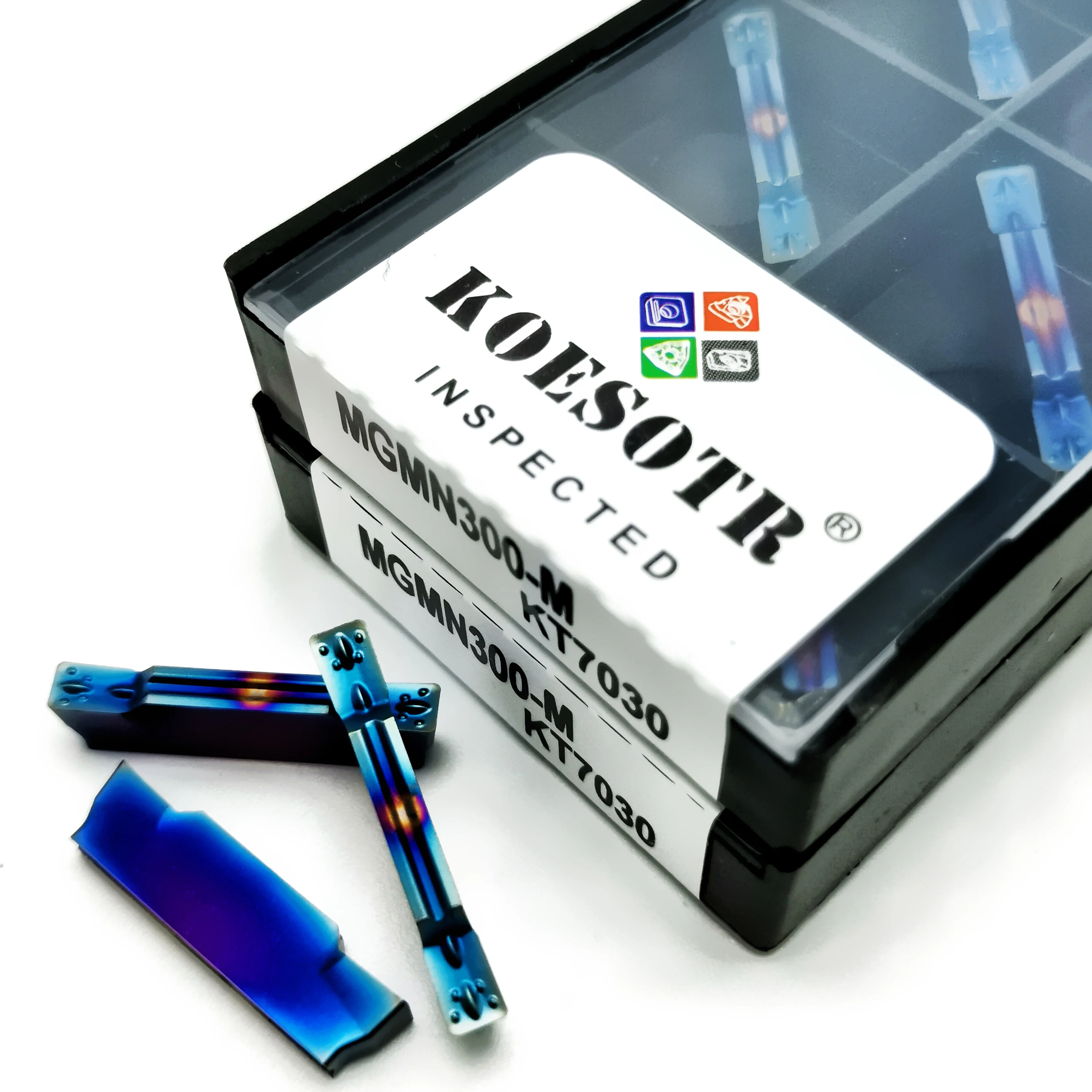 MGMN200-G MGMN300 MGMN400-M KT7030 고품질 그루빙 카바이드 인서트 나노 블루 코팅 절단 및 그루빙 도구 MGMN