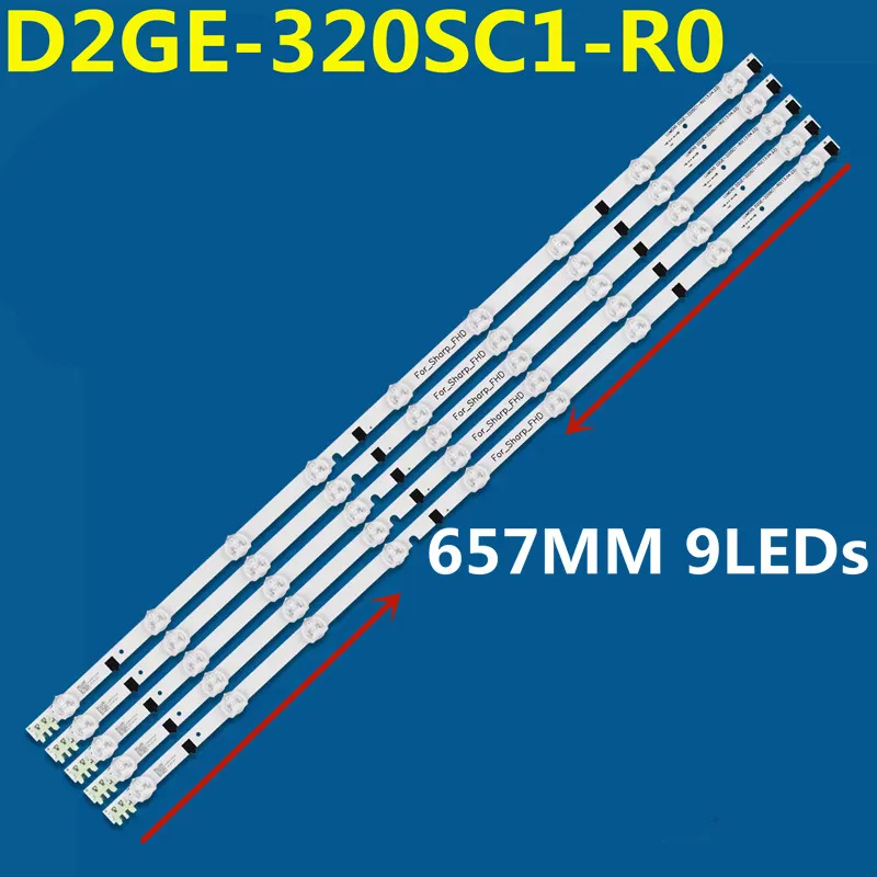 300PCS 657MM LED Backlight Strip For 2013SVS32H D2GE-320C1-R0 BN96-28489A UE32F4000 UE32F5000 UE32F5500 UE32F5700 CY-HF320BGSV1H