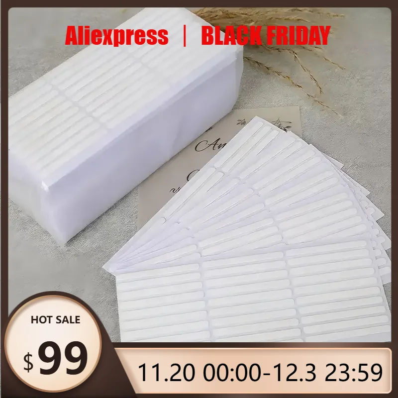 

10/50/100sheets Double Sided Tape for Nail Display Self Adhesive Tape for Press on Nail Adhesive Clear Mounting Tape Nail Design