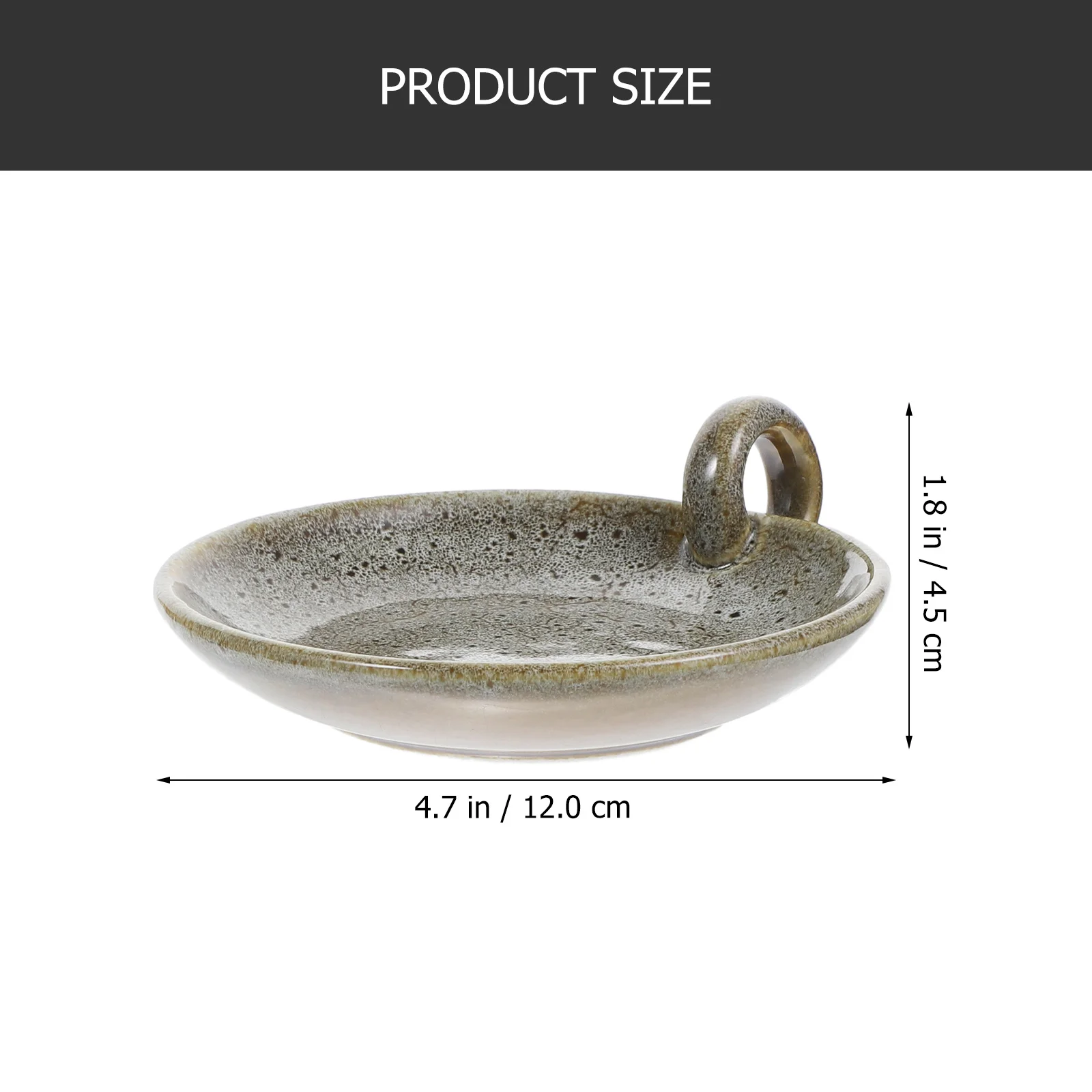 2 قطعة صينية سيراميك تصميم بسيط هيكل رائع أنيق طاولة طعام ديكور حامل رائحة الوقوف