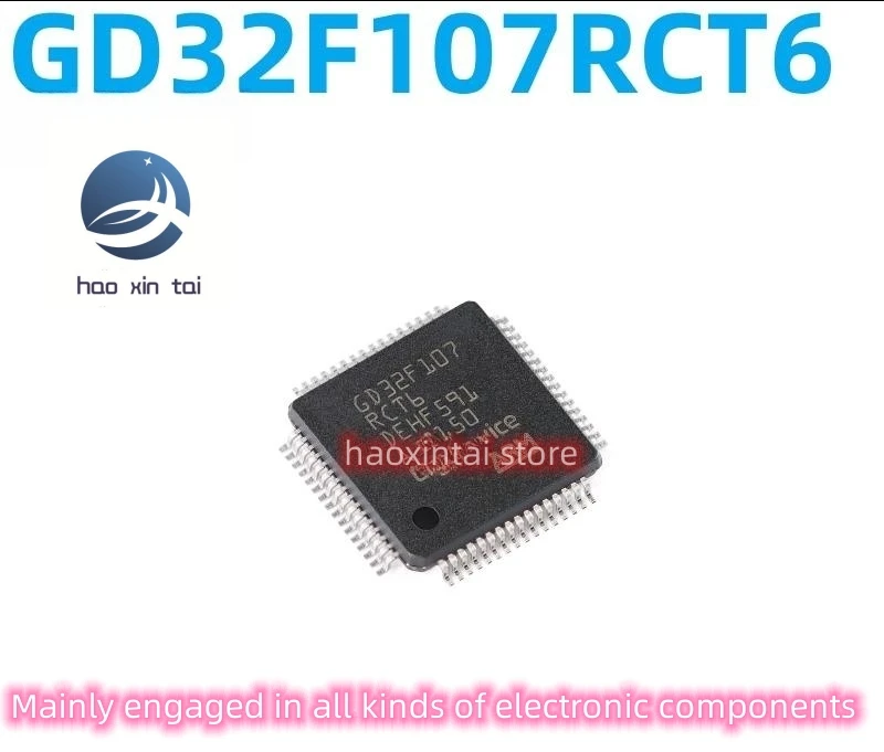 

10pcs original GD32F107RCT6 LQFP-64 ARM Cortex-M3 32-bit microcontroller -MCU chip