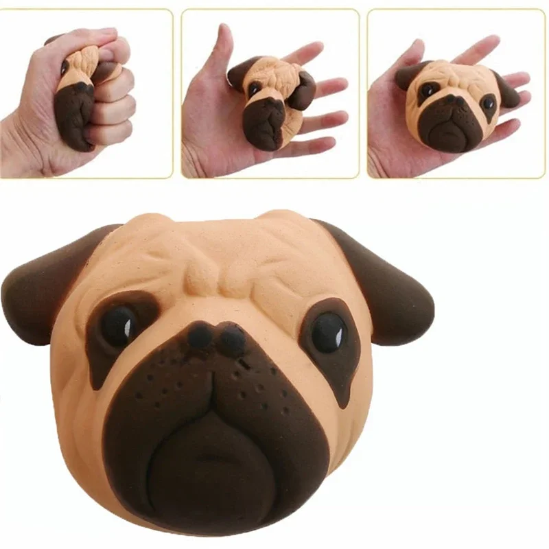 

HOT SALE Squishy Adorable Dog Head Slow Rising Squishies Fruits Scented Cream Squeeze Toys Antistress Gadgets Stress Relief Toy