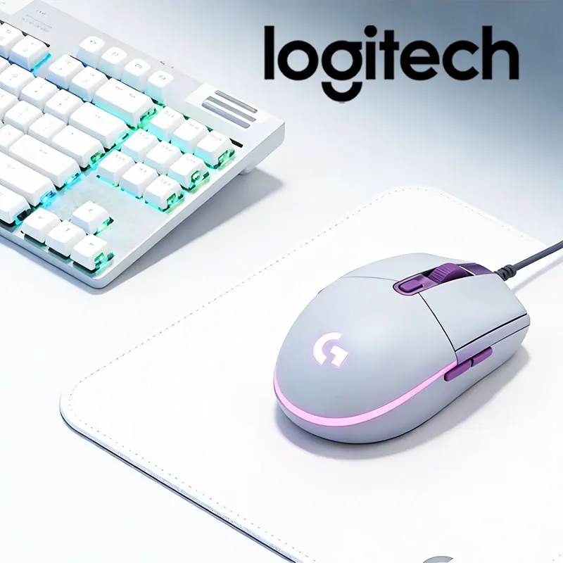 

Мышь Logitech G102 G203: долговечная, энергосберегающая, высокоточная игровая мышь, экономичная, с эргономичным захватом для дома