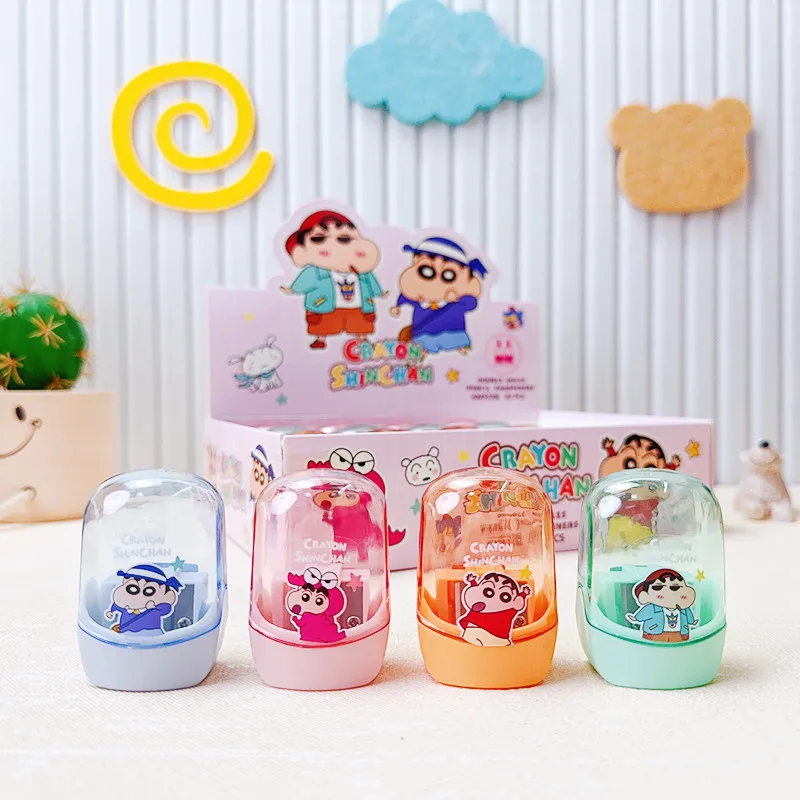 New model Crayon Shin-chan pencil sharpener cute student pen sharpener pencil sharpener stationery supplies