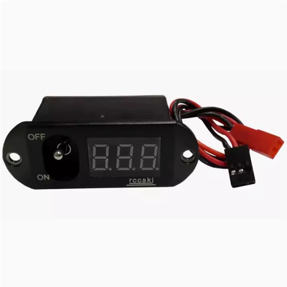 Two in One Oval Variable Voltage and Digital display Switch For RC Airplanes