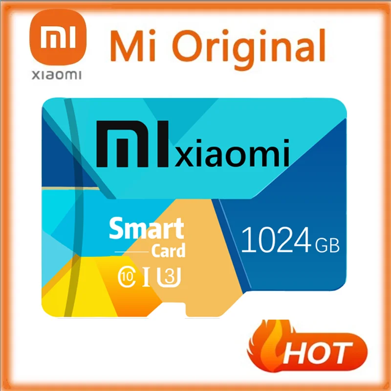 Xiaomi Speicher karte 128GB 256GB 512GB Hoch geschwindigkeit klasse 10 1TB 2tbmicro SD-Karte Flash-Karte für Smartphone Tablet PC-Kamera SD-Karte