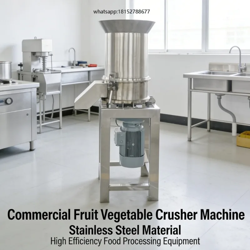 Wide Application Core Fruit Crusher Safe Stable Operation Juice Factory Machine