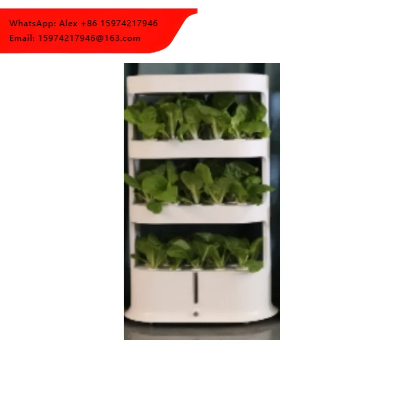 Intelligent Vertical Planter Wall Hydroponic Growing Tower Remote Control Hydroponics System