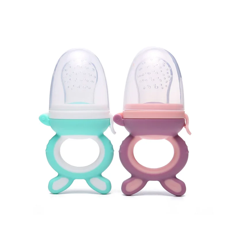 1 Pc Baby nipple Fresh Food Nibbler Baby Pacifiers Feeder Kids Fruit feeding nipple Safe Supplies Nipple Teat Pacifier Bottles