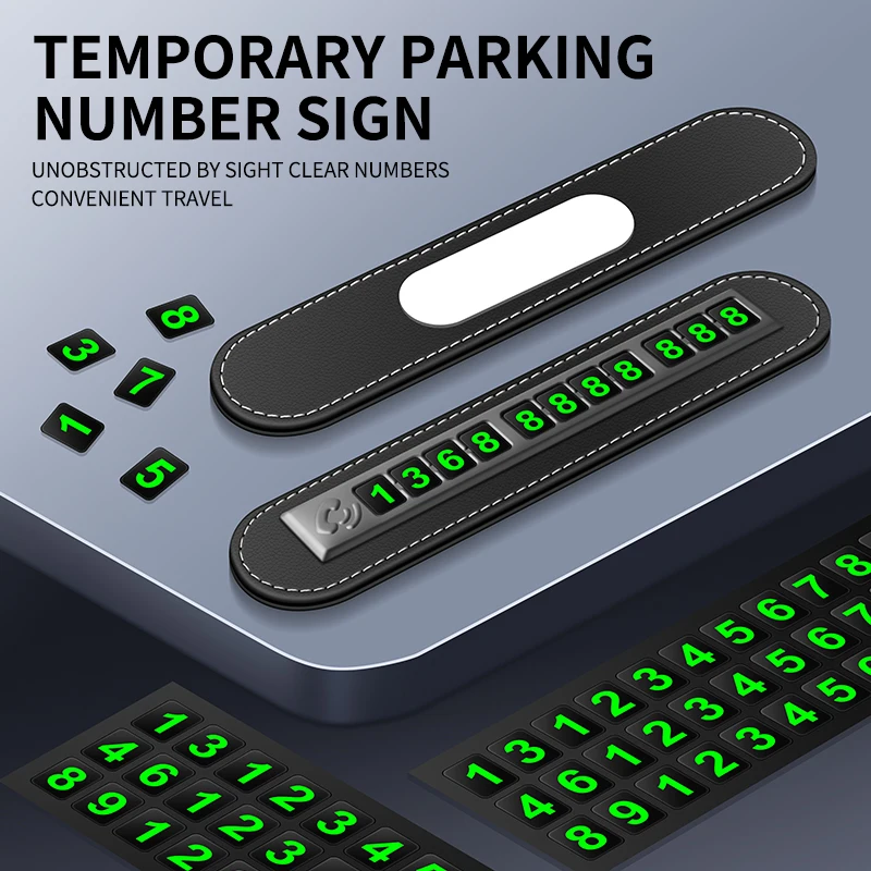 2026 New Car Moving Phone License Plate Number On Car Moving Car Moving Interior Mobile Phone Feel High-end