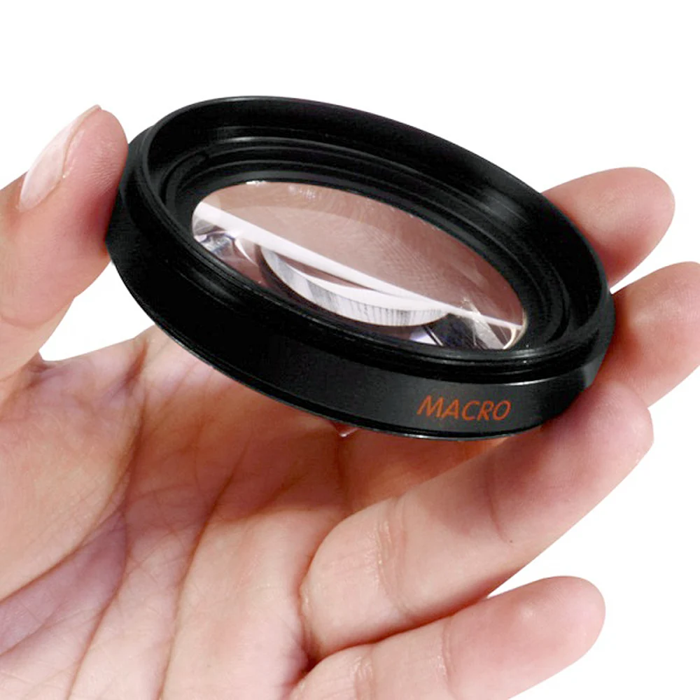 HD 52MM 0.45x Wide Angle Lens with Macro Lens Replacement for Canon Nikon Sony Pentax 52MM DSLR Camera