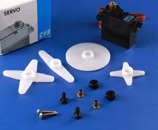 

CYS-S3027MG 180 Аналоговый серводвигатель 3 кг Макс. прямой тяги 0,1 с 20 г Цифровой металлический механизм 3 кг для радиоуправляемого самолета, автомобиля, лодки, вертолета