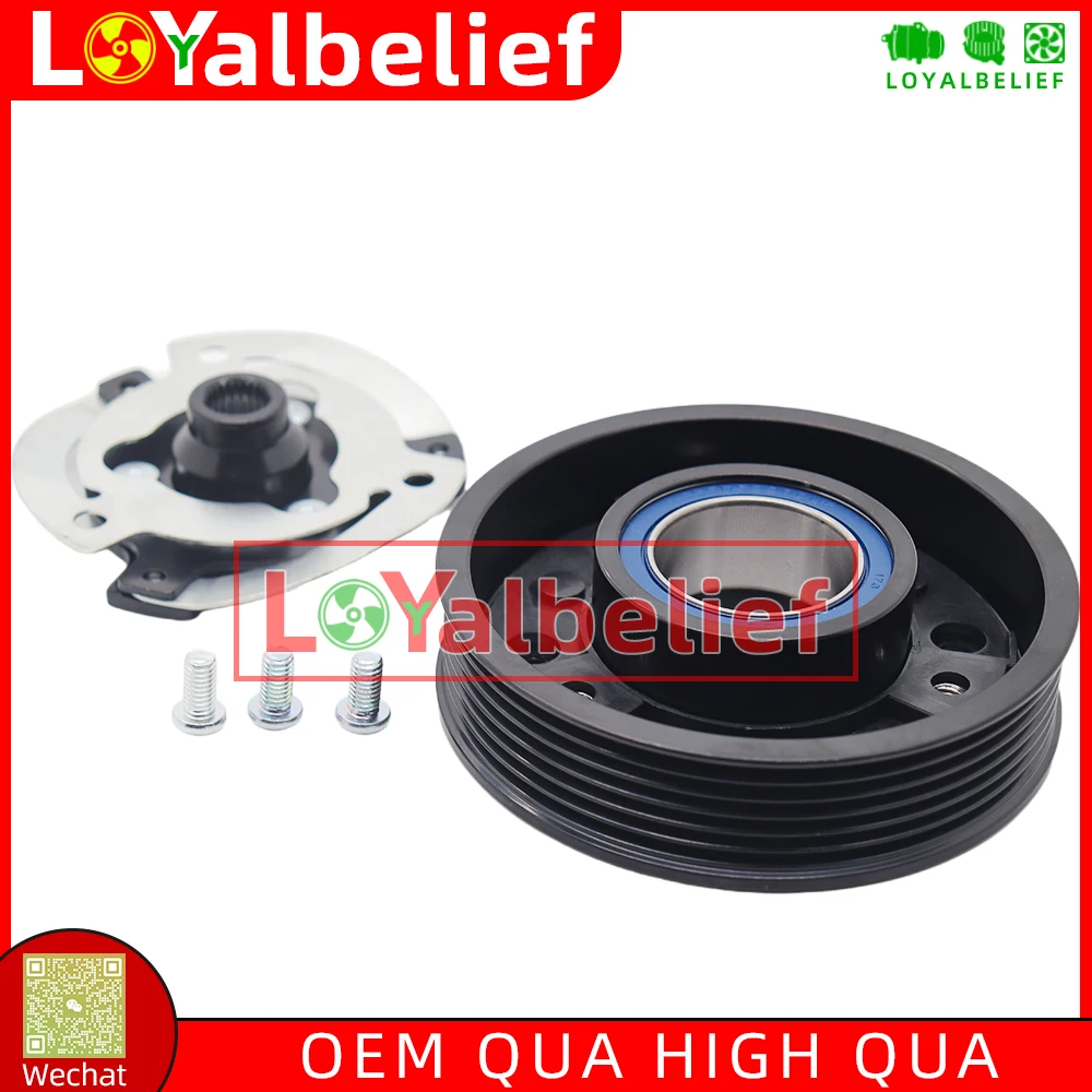 

1K0820803S AC Compressor Clutch Assy For VW Volkswagen Golf 5 6 Passat Skoda Octavia Audi A3 Q2 Q3 A1 A4 A6 1K0820808B