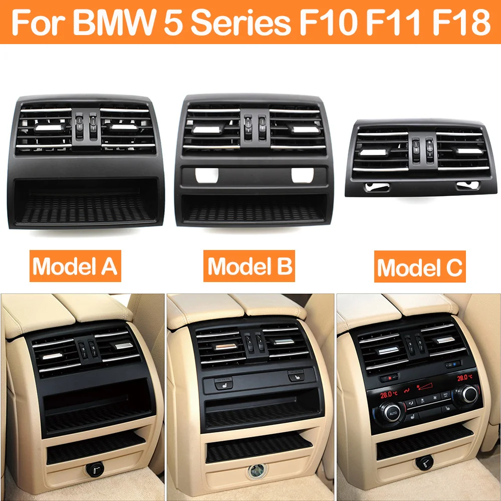 

Rear Console Conditioner Fresh Air Ventilation Grille Compelet Part For BMW 5 Series F10 F11 520 523 525 528 530 64229172167