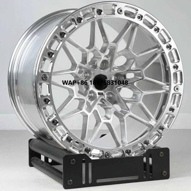 Forged 5x112 Wheels 17 18 19 Inch Rims Real Beadlock Drag Racing Car Wheel