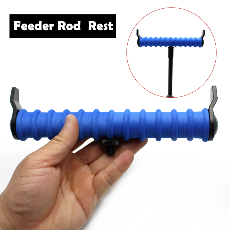 1pcs Carp Fising Accessories Feeder Rod Rest Holder Alu Alloy Screw M3/8 (IFI) For Carp Fishing Tackle Accessories Equipment