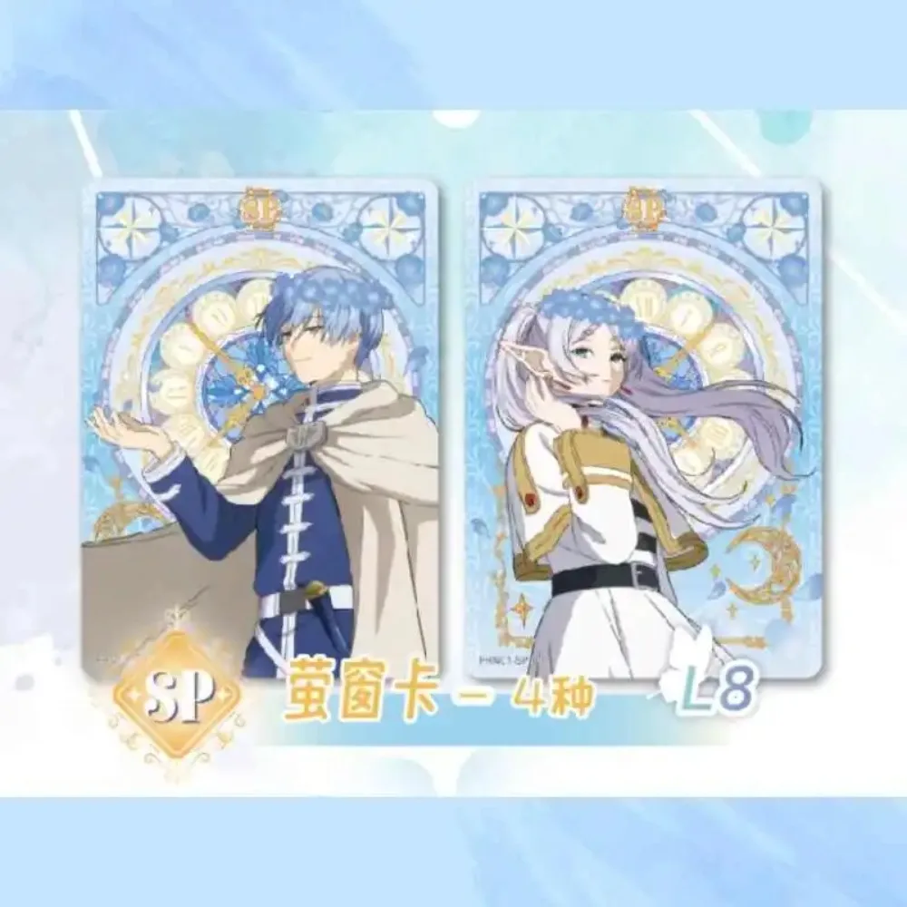KAYOU Genuine Frieren: Beyond Journey'S End Cards Fantasy Anime Protagonist Character Adventure Trading Cards Kids Toys Gifts