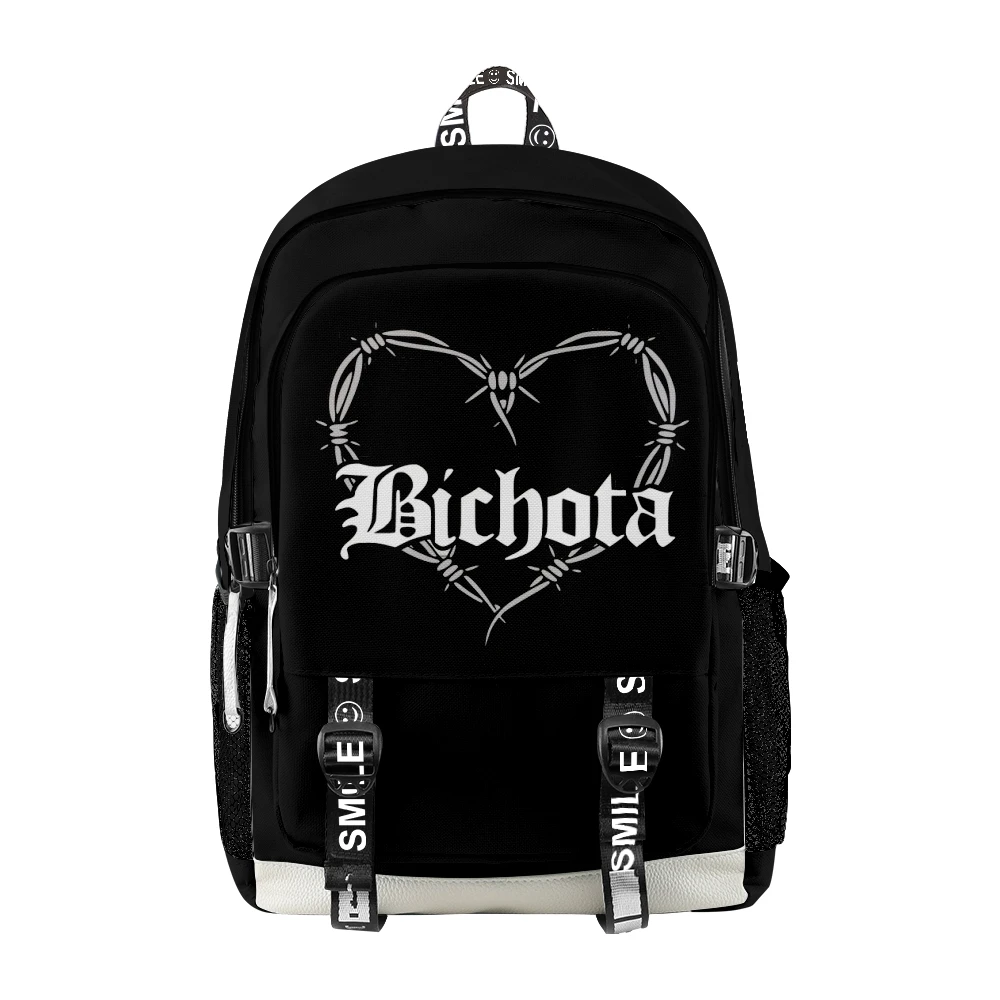 Imagem -06 - Mochila Karol g para Homens e Mulheres Bolsa Estilo Casual Unissex Meninas Meninos 2023