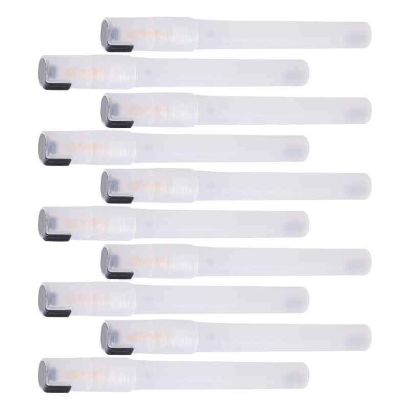 

Y5LB 10Pack Refillable Paint Marker Pen For DIY Art Projects And Industrial Marking Transparent Acrylic Markers With Tips