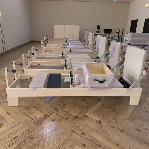 Machine de Pilates Reformer professionnelle, portable, pour usage commercial en studio de fitness