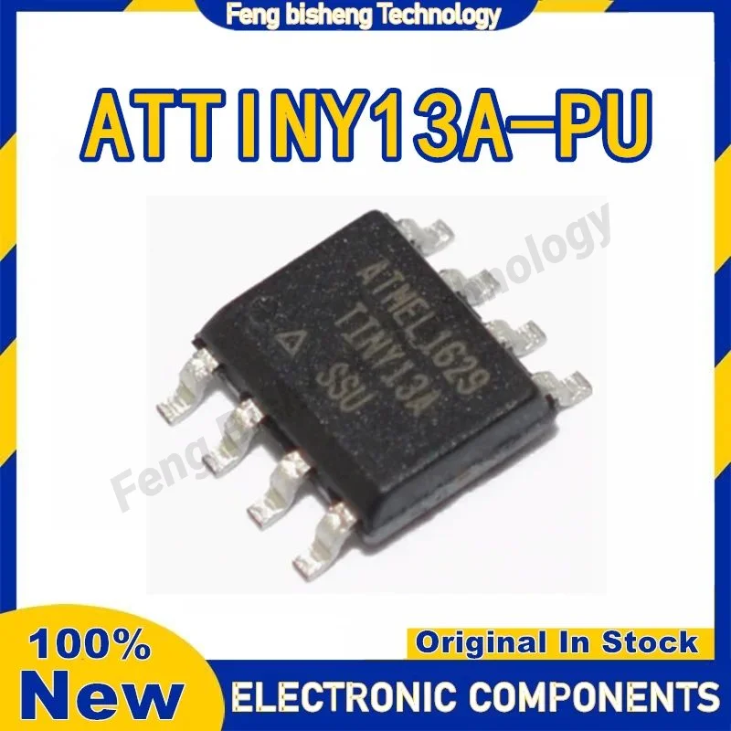 

5PCS/LOT ATTINY13A-PU ATTINY13A DIP8 IC Chip 100% New Original in stock