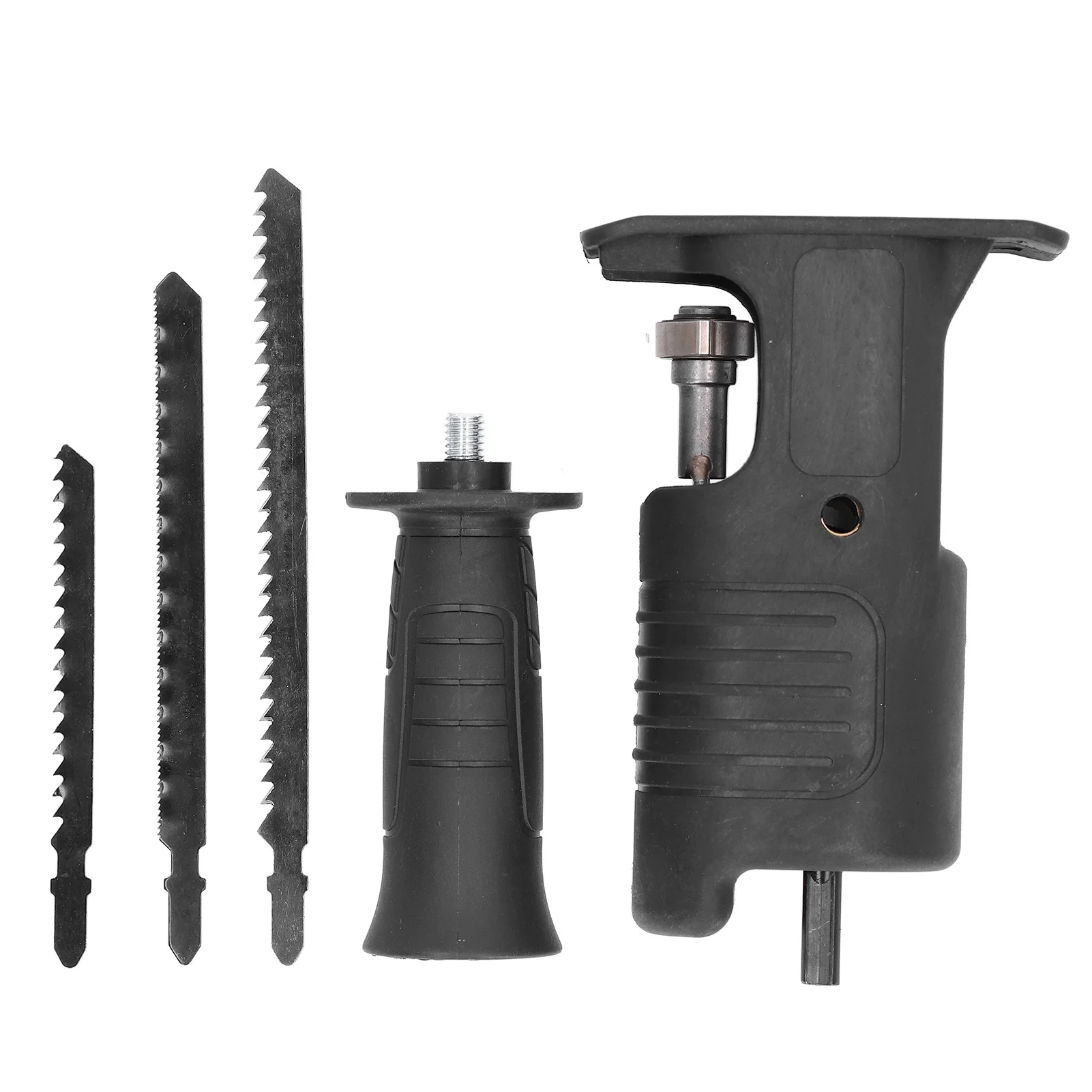 

Saw Drill Attachment Reciprocating Saw Attachment Kit for Cordless Drill with Blades for Metal Wood Cutting Jig Saws Power Tools