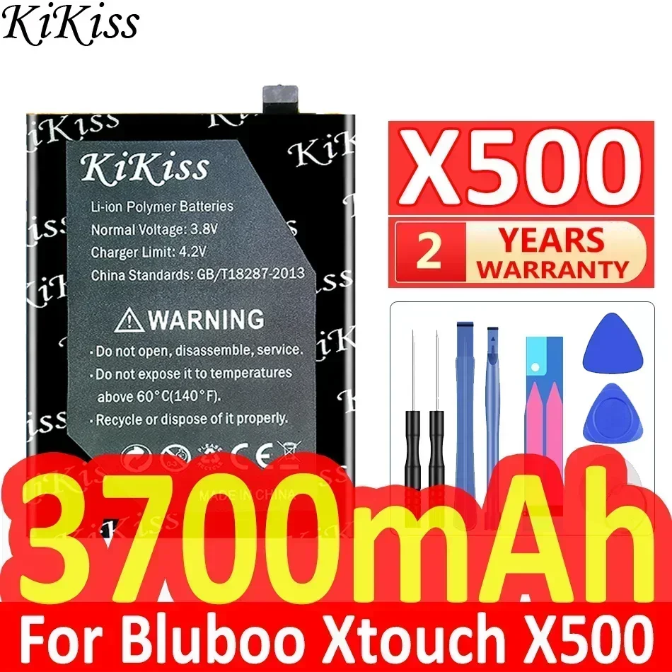 KiKiss Battery 3700mAh X 500 For Bluboo Xtouch X500 Mobile Phone