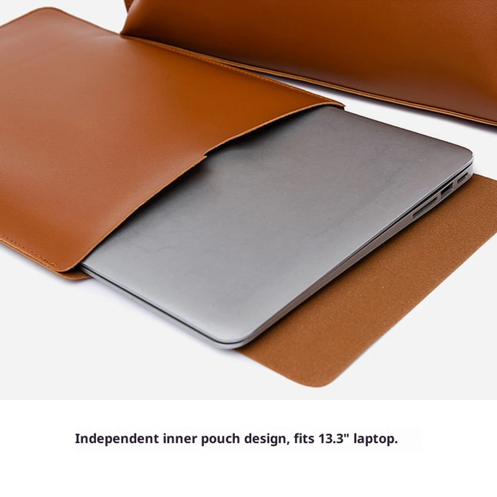 Laptop Bag Men Women Business Portable Computer Case Storage Purses Hand Document Bags Luxury Commute Tote Waterproof Briefcase