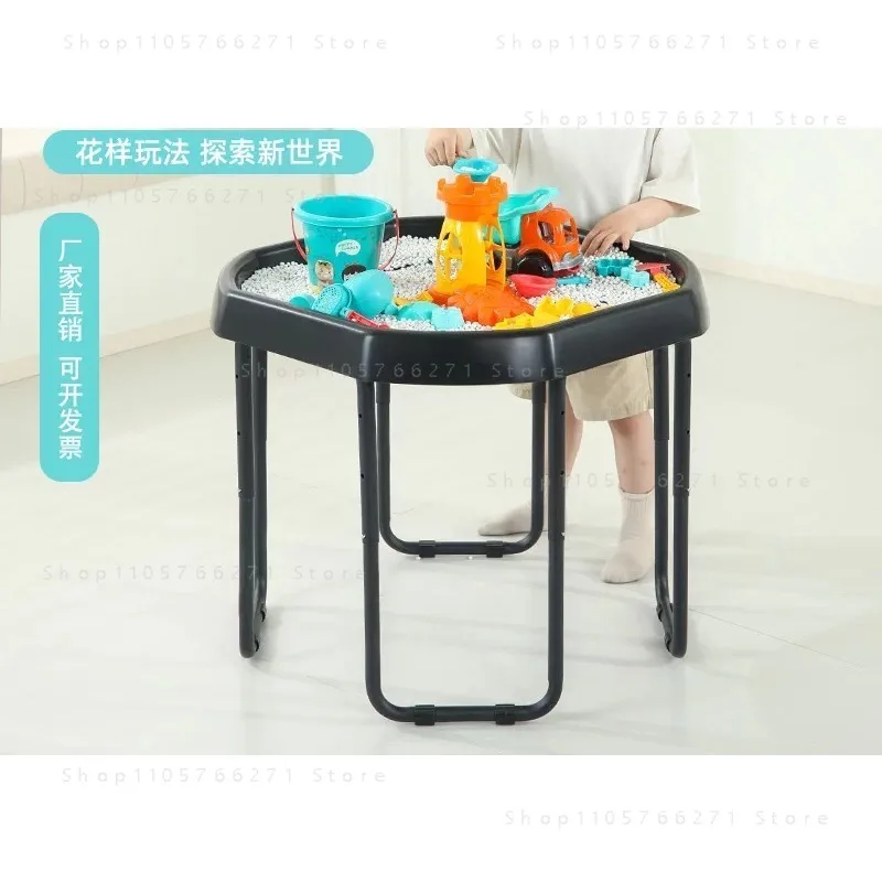 Children's Lifting Sensory Sand Water Table Multifunctional Game Table