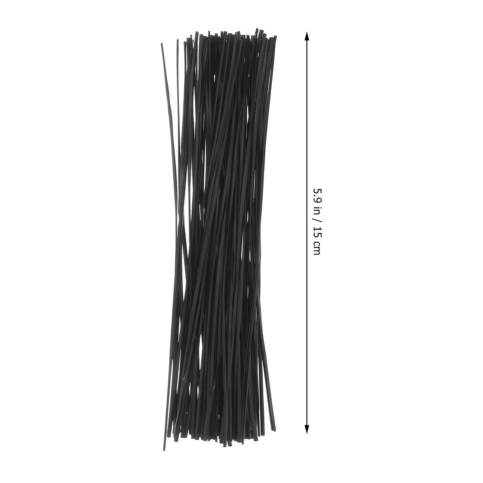 500Pcs 6Inch Galvanized Iron Wire Ties Flexible Reusable Cable Cord Organizer for Home Office Garden Closure Wire Tie