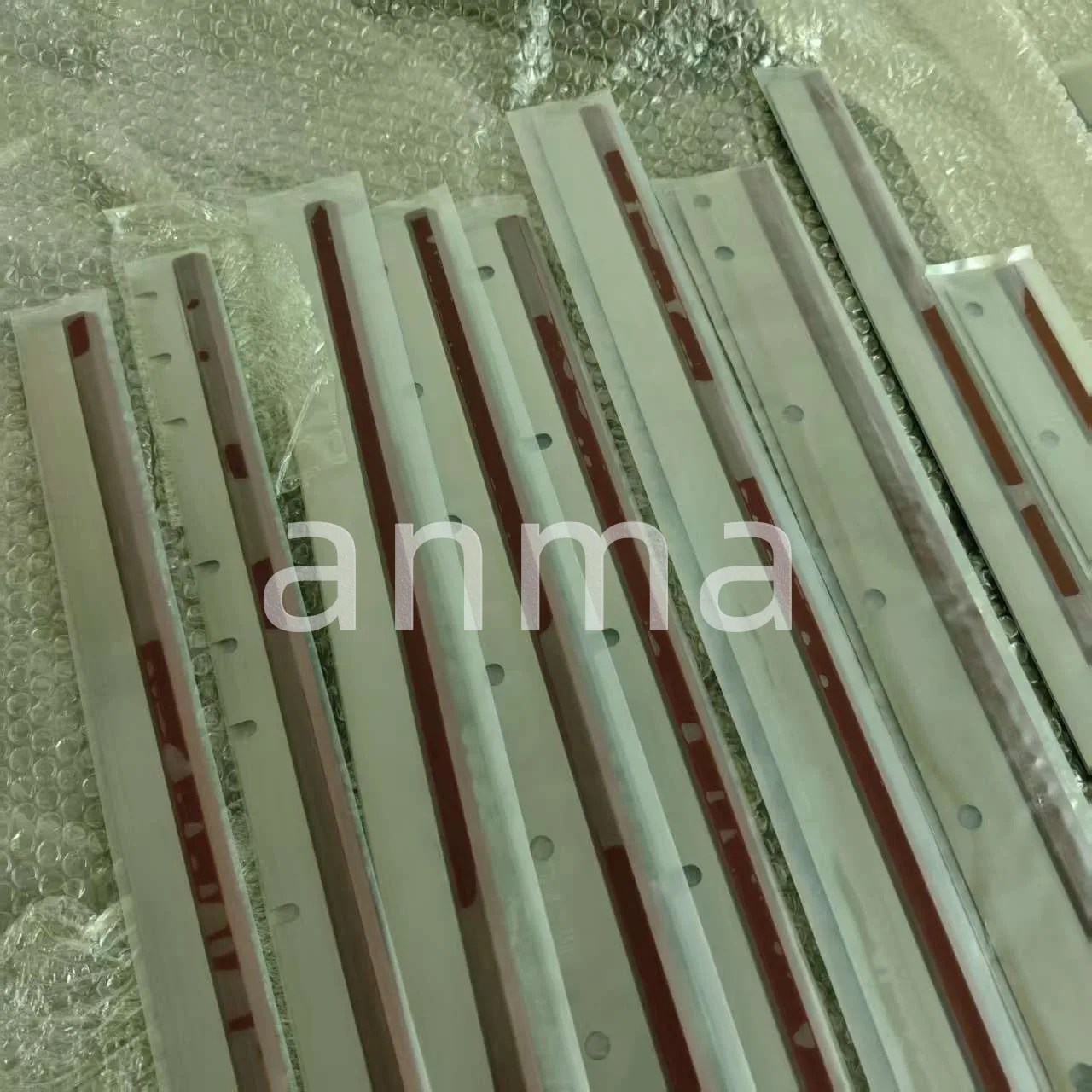 2pieces Wash Up Blade High Quality Imported polyurethane material for KBA105 Komori  Roland printing machine