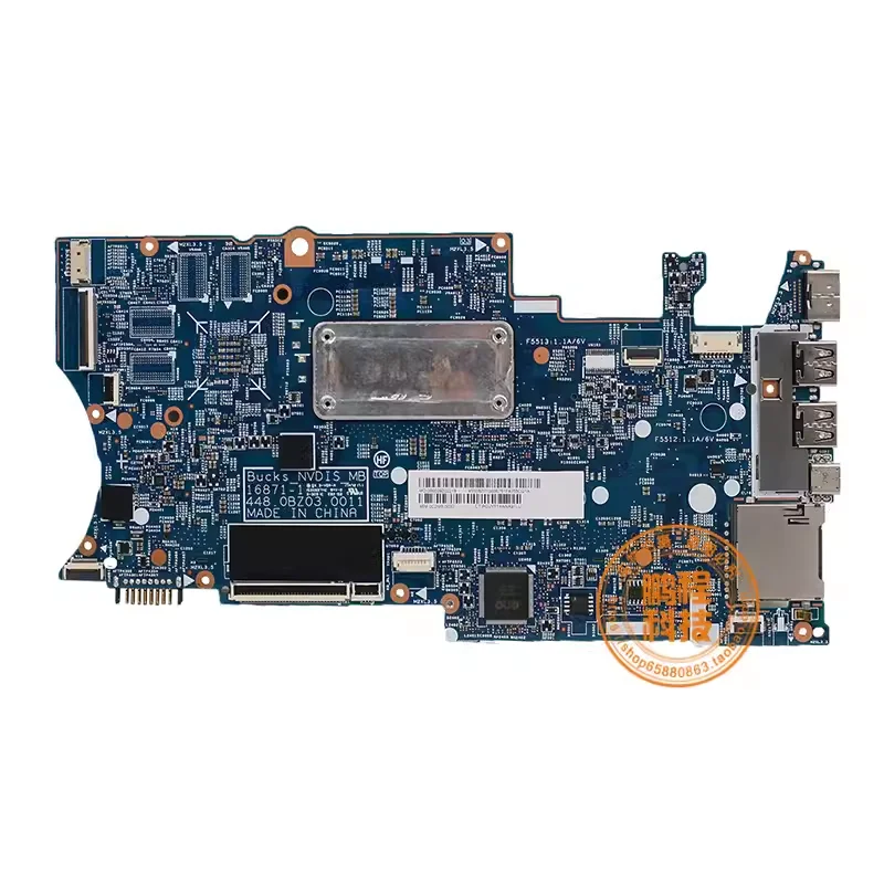 For HP X360 14-BA Laptop Motherboard 16871-1 Mainboard CPU I3-7100U I5-7200U I7-7500U DIS 940MX 2G