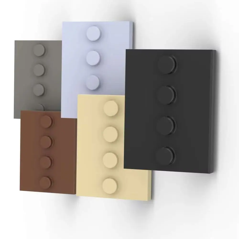 MOC 10PCS Replaceable 88646 3x4 Catch Assemble Puzzle Particle Changeover Building Block 17836 Human Base Toy Adults Xmas Gift