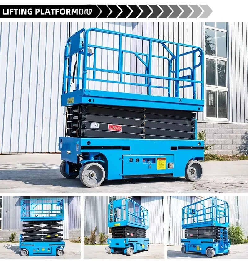 

Affordable Scissor Lift Platform 8m Self-Propelled Crawler Hydraulic Scissor Lifting Table for Small Businesses Warehouse