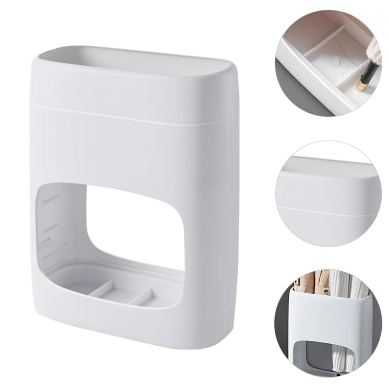 Household Daily Umbrella Drain Rack Floor Storage Rack Hotel Shopping Mall Storage Organizer Four Card Positions