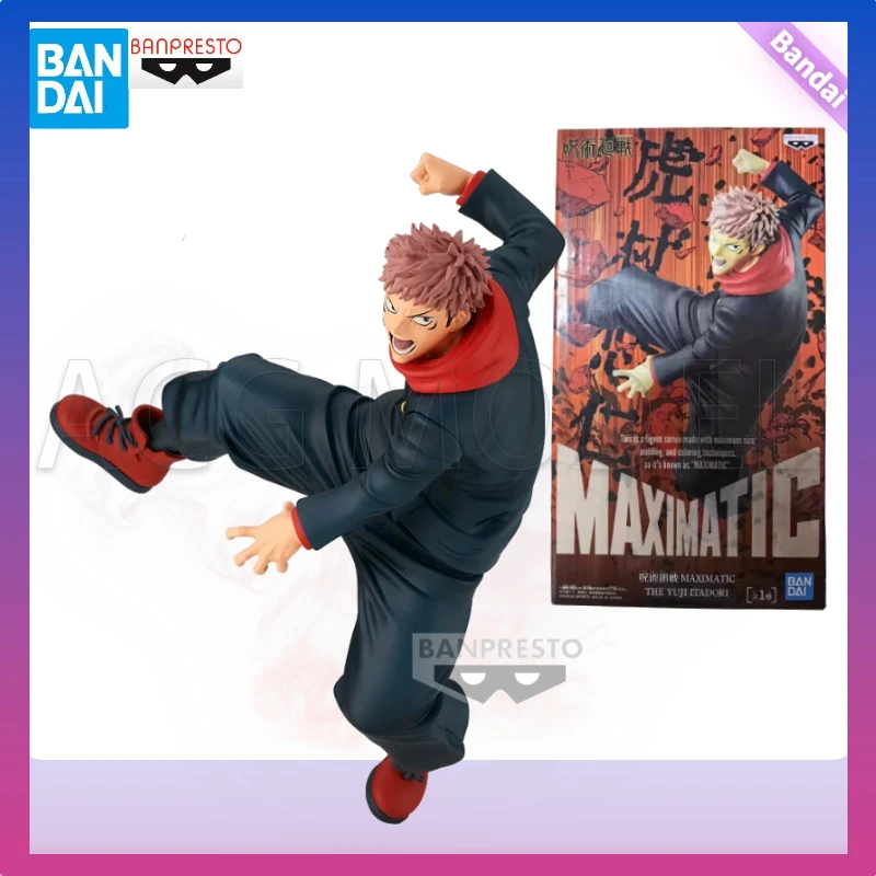 

In Stock Bandai BANPRESTO MAXIMATIC Jujutsu Kaisen Itadori Yuji Animation Action Figure Toy Gift Model Collection Hobby