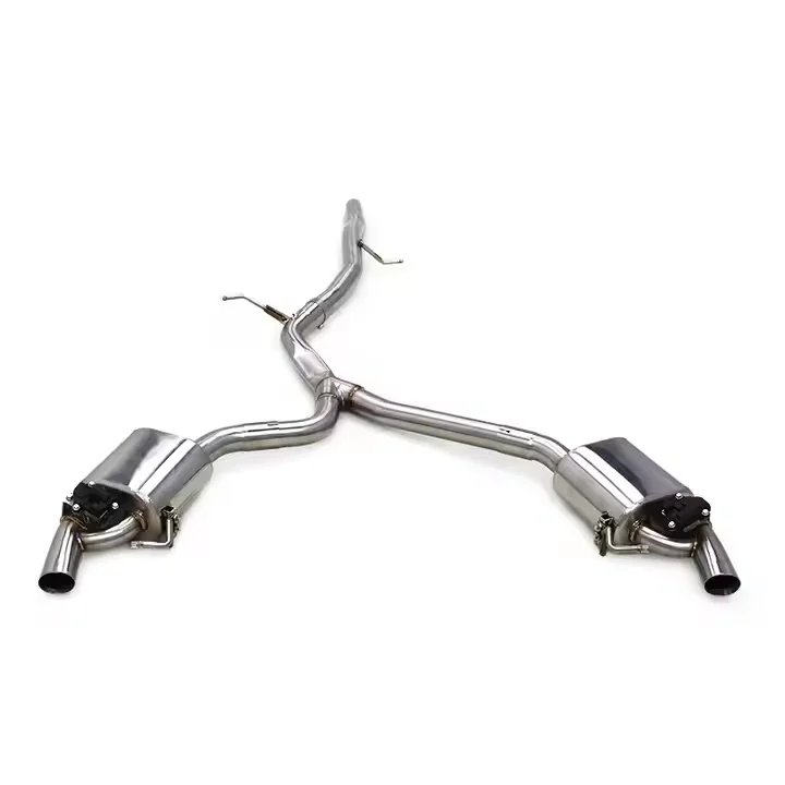 Выхлопная система Yooking Factory Catback для Audi A4 B9 2.0T 2017-2023, труба из SUS304, глушитель, выхлопная система для гоночных автомобилей.