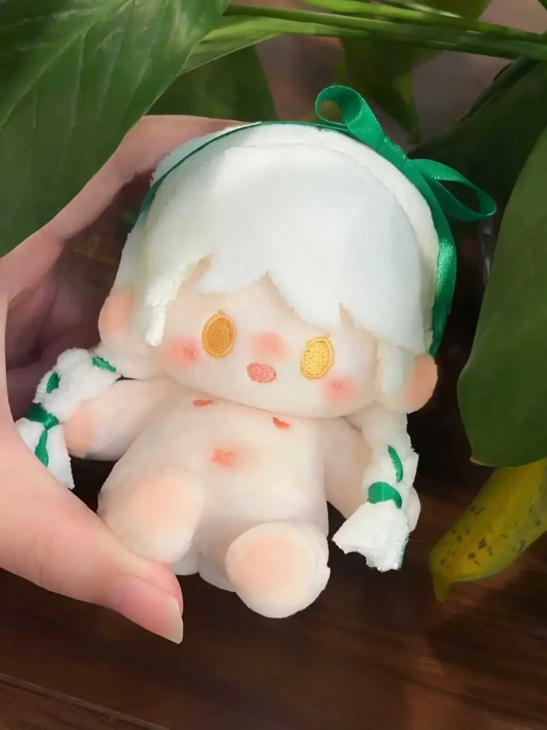 Poupée en coton de 10 cm Sky: jeu d'anime pour enfants de la lumière, jouet en peluche, déguisement mignon, parfait pour les adultes/enfants comme cadeau de collection.
