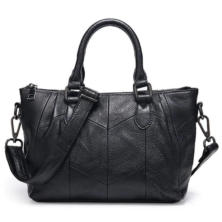 

Jeans Handbag Genuine Leather Shoulder Female Bag Niche Design Women Bag Hobo Ladies Side Bag